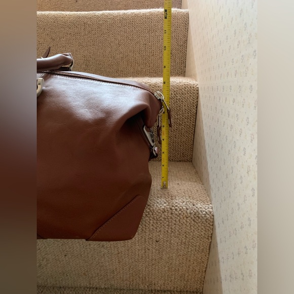 Cutter & Buck Leather 19” Weekender Duffle Bag NWOT - Picture 5 of 9